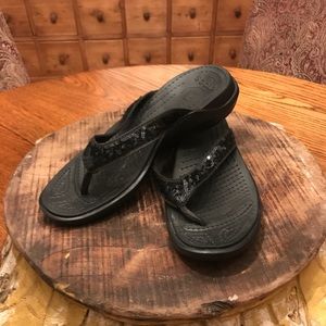 Comfy Sequined CROCS